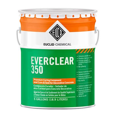 Euclid 5-Gallon EVERCLEAR-350 Satin Finish Interlocking Concrete Pavers and Slabs Solvent-Based Pure Acrylic Curing Protective Sealant