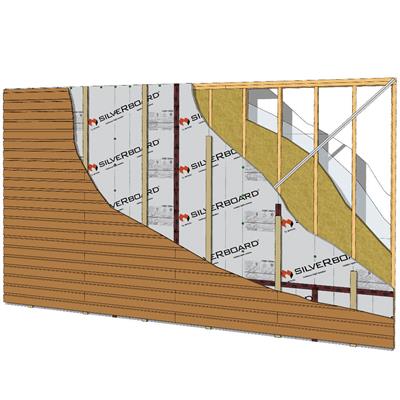 Amvic SilveRboard SB35S1500S 1-1/2 in. x 4 ft. x 8 ft. Type-3 Under Slab Rigid Foam Board Insulation