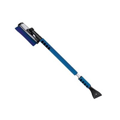 Toolway 194505 56 in. Snow Brush Ice Scraper and Squeegee with Steel Extend Handle