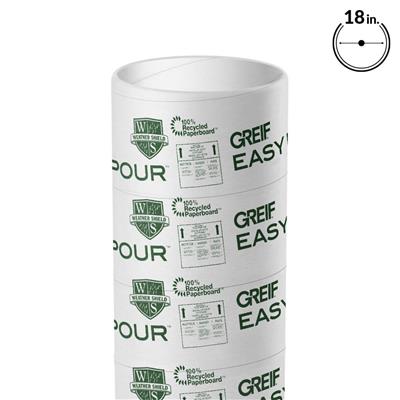GREIF 18 in. x 12 ft. EasyPour Concrete Forming Tube