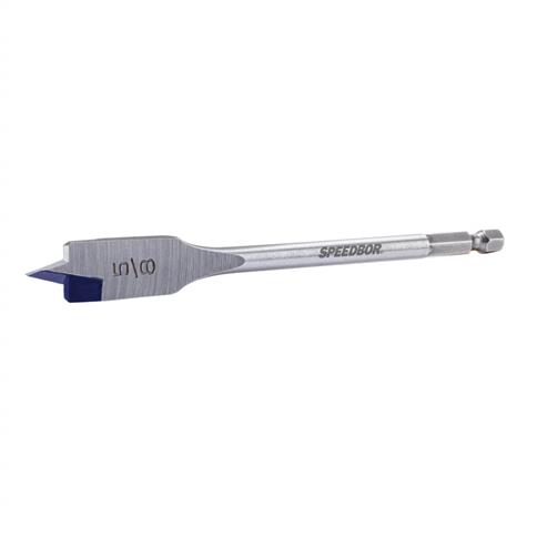 IRWIN 88810 Speedbor 5/8 in. x 6 in. Standard Length Blue Groove Point Spade Bit