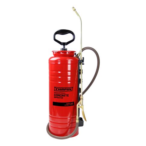 Chapin 1949 3.5-Gallon Red Viton Metal Tri-Poxy Concrete Sprayer