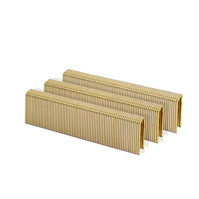 DuraDrive 1-1/4 in. x 7/16 in. Crown 16-Gauge N15 Series Yellow Varnish Galvanized Staples (10,000-Pack)