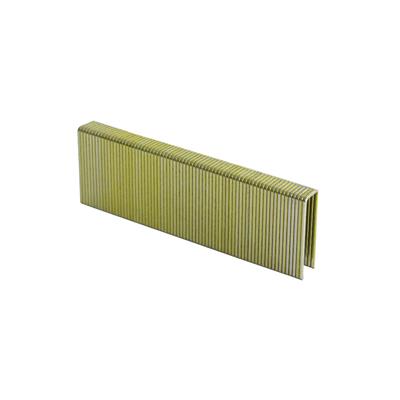 DuraDrive 1-3/4 in. x 7/16 in. Crown N19 Series Yellow Varnish Galvanized Staples (10,000-Pack)