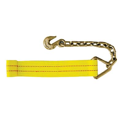 Ben-Mor 330CH 3 in. x 30 ft. Yellow Winch Strap with Chain Hook