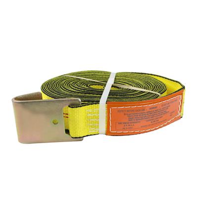 Ben-Mor 230FH 2 in. x 30 ft. Yellow Winch Strap with Flat Hook