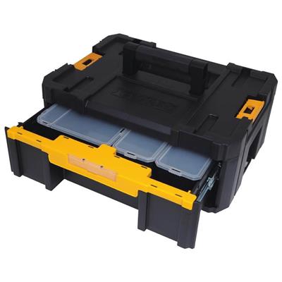 DEWALT DWST17803 TSTAK III 17.25 in. Single Deep Drawer Stackable Unit