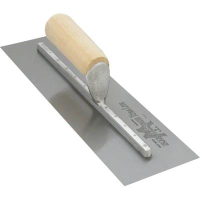 MARSHALLTOWN 13246 16 in. x 4 in. Straight Finishing Trowel