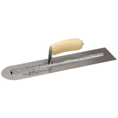 MARSHALLTOWN 13510 16 in. x 4 in. Rounded Front Finishing Trowel