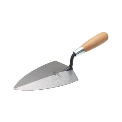 MARSHALLTOWN 10757 7 in. x 4-3/8 in. High Carbon Steel Tile Setter Trowel