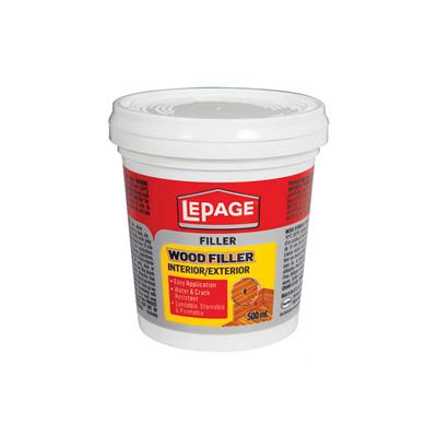 LEPAGE 462073 500mL Interior/Exterior Wood Filler