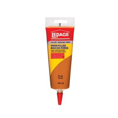 LEPAGE 393936 90mL Teak Tinted Wood Filler