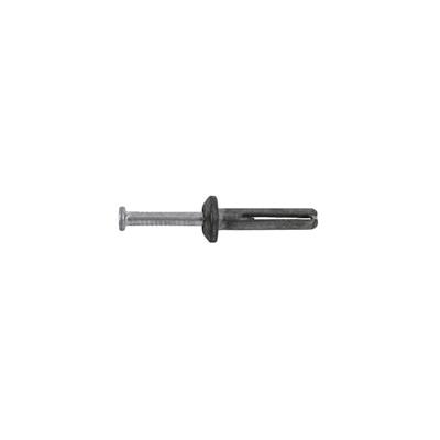 DEAWLT POWERS 02802 3/16 in. x 7/8 in. ZAMAC NAILIN Mushroom Head Carbon Steel Nail Anchor (100-Pack)