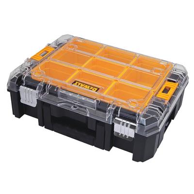 DEWALT DWST17805 TSTAK V Load 9-Compartment Clear Lid Organizer (8-Piece)