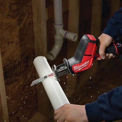 Milwaukee 2520-20 M12 FUEL 12-Volt Lithium-Ion 5/8 in. Stroke Brushless HACKZALL Reciprocating Saw (Tool Only)