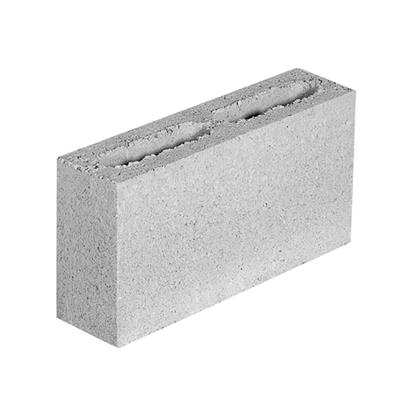 3-1/2 in. x 7-1/2 in. x 15-1/2 in. Standard Plain Concrete Block