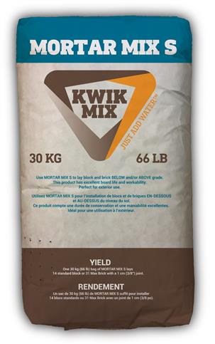 KWIK MIX 66 lb. Mortar Mix