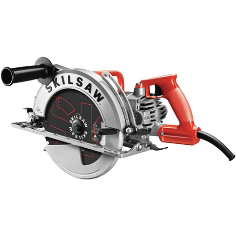 SKILSAW SPT70WM-01/22 15 Amp 10-1/4 in. Corded Magnesium SAWSQUATCH Worm Drive Circular Saw