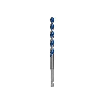 BOSCH HCBG12T 3/8 in. x 4 in. x 6 in. BLUEGRANITE TURBO Carbide 4-Cutter Masonry Hammer Hex Shank Drill Bit