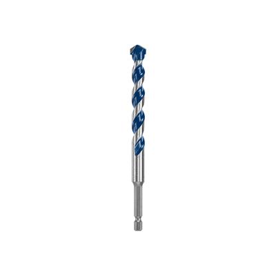 BOSCH HCBG16T 1/2 in. x 4 in. x 6 in. BLUEGRANITE TURBO Carbide 4-Cutter Masonry Hammer Hex Shank Drill Bit