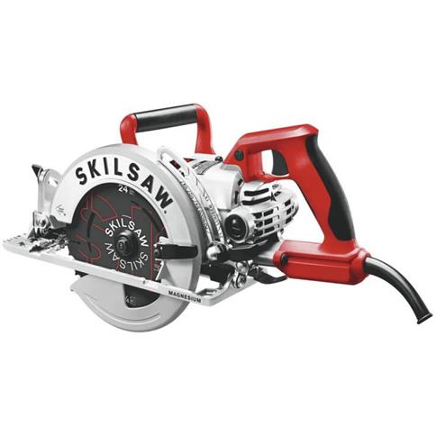 SKILSAW SPT77WML-01 15 Amp 7-1/4 in. Corded Lightweight Magnesium Worm Drive Circular Saw 