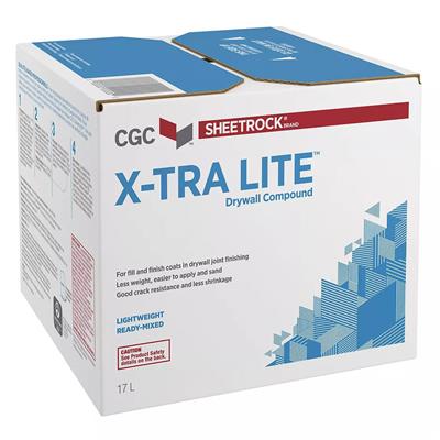 CGC SHEETROCK 17-Litre X-TRA LITE Lightweight Ready-Mixed Drywall Compound