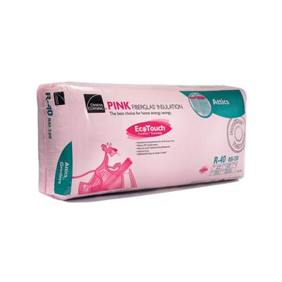 Owens Corning R-40 EcoTouch 16 in. x 48 in. x 11 in. PINK FIBERGLAS Insulation (32.0 sq. ft.)