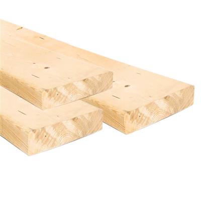 2 in. x 6 in. x 104-5/8 in. Spruce Lumber