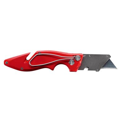 Milwaukee 48-22-1901 7-1/4 in. FASTBACK Flip Open Replaceable Blade Pocket Utility Knife with Wire Stripper and Belt Clip