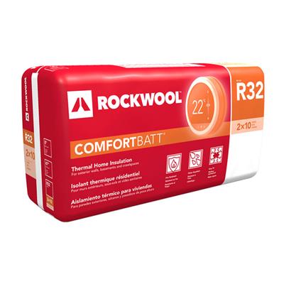 ROCKWOOL COMFORTBATT R32 8 in. x 23 in. x 47 in. Wood Stud Insulation