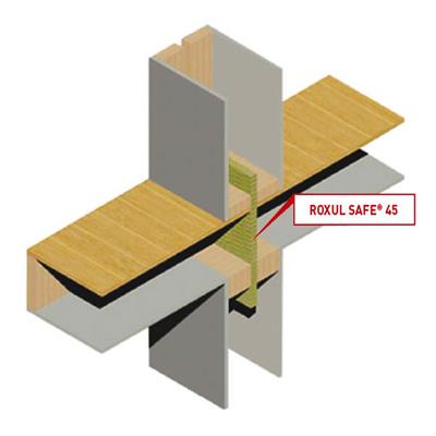 ROCKWOOL ROXUL SAFE 45 1 in. x 24 in. x 48 in. Semi-Rigid Stone Wool Fire Resistant Insulation Board (18-Pack)