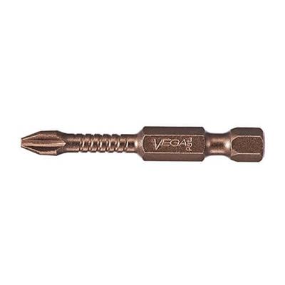 VEGA P190P2A-C5 #2 x 3-1/2 in. Phillips Drive Impactech Gunmetal Bronze Power Bit (5-Pack)