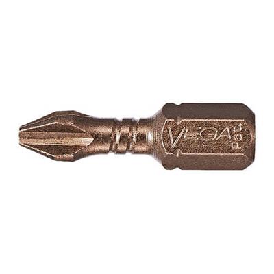 VEGA P125P1A-C5 #1 x 1 in. Phillips Drive Impactech Gunmetal Bronze Insert Bit (5-Pack)