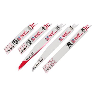 Milwaukee 49-22-3305 SAWZALL Demolition Blade Set (5-Piece)