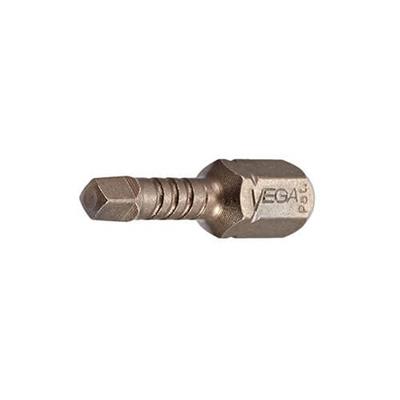 VEGA P125R2A-C5 #2 x 1 in. Square Drive Impactech Gunmetal Bronze Insert Bit (5-Pack)