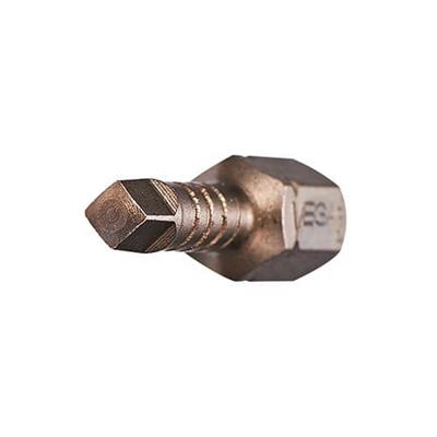 VEGA P125R2A-C5 #2 x 1 in. Square Drive Impactech Gunmetal Bronze Insert Bit (5-Pack)