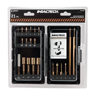 VEGA P21-1DB Impactech Driver Bit Set (21-Piece)