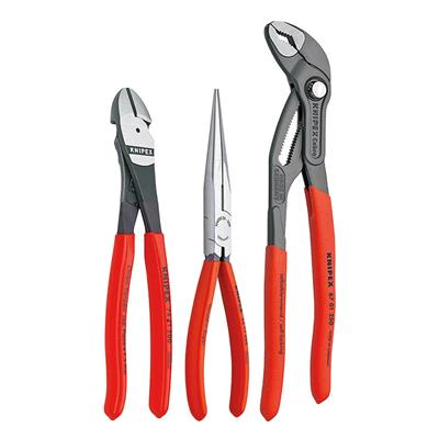 Knipex 00 20 08 US2 Universal Multi-Purpose Pliers Set (3-Piece)