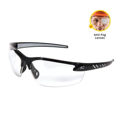 Edge DZ411VS-G2 Zorge G2 Vapor Shield Safety Glasses with Anti-Fog Clear Lens