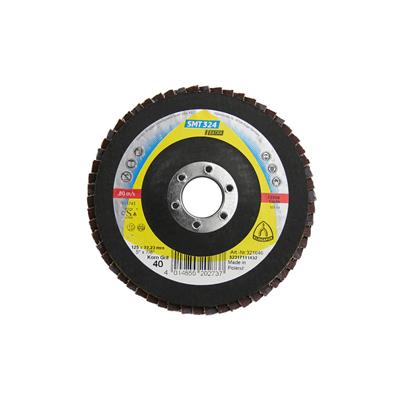 KLINGSPOR 321646 SMT 324 Extra 5 in. x 7/8 in. x 40 Grit Flat Abrasive Mop Disc For Stainless Steel And Steel