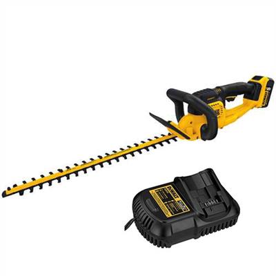 DEWALT DCHT820P1 20-Volt Lithium-Ion MAX 5.0 Ah 22 in. Hedge Trimmer Kit