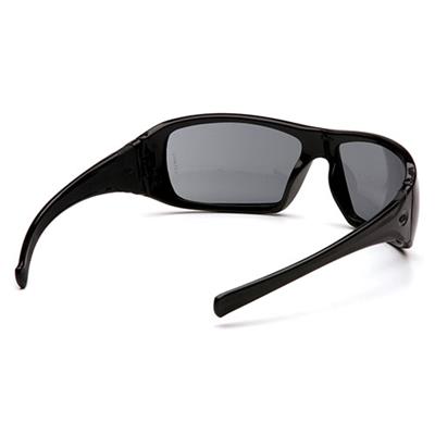 Pyramex Black Frame Safety Glasses with Gray Lens