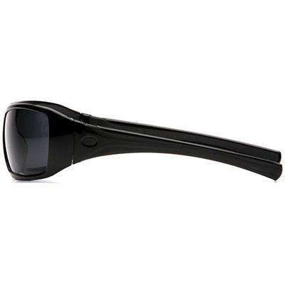 Pyramex Black Frame Safety Glasses with Gray Lens