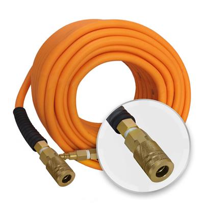 DuraDrive DYPA1475F 1/4 in. x 75 ft. Hybrid Polymer Air Hose with Swivel Fitting