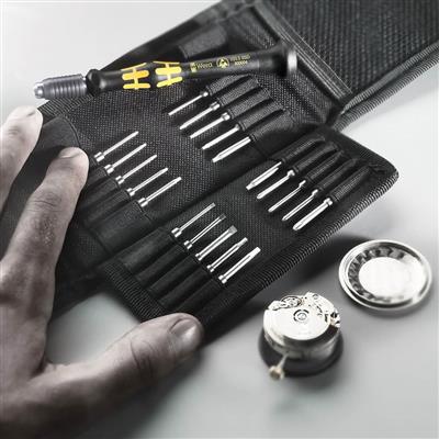 Wera 05135938001 Kraftform Kompakt Micro 11 Universal 1 Tool Set (11-Piece)