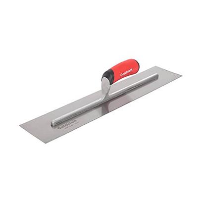 Goldblatt G06942 18 in. x 4 in. Hardened Steel Blade Finishing Trowel