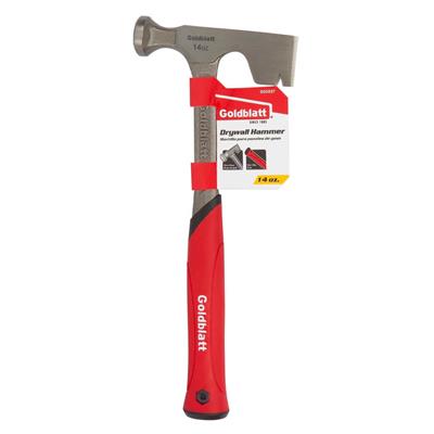 Goldblatt G05027 14 oz. Anti-Vibration Handle One-Piece Drywall Hammer