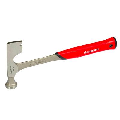 Goldblatt G05027 14 oz. Anti-Vibration Handle One-Piece Drywall Hammer