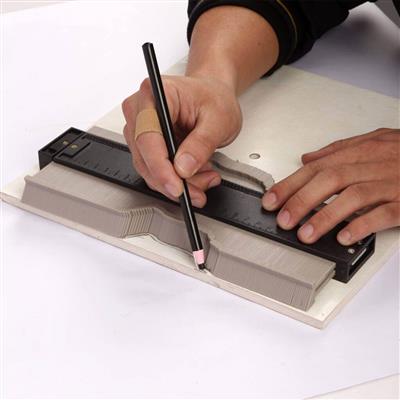 Goldblatt G02102 10 in. PaceSetter Plastic Contour Gauge