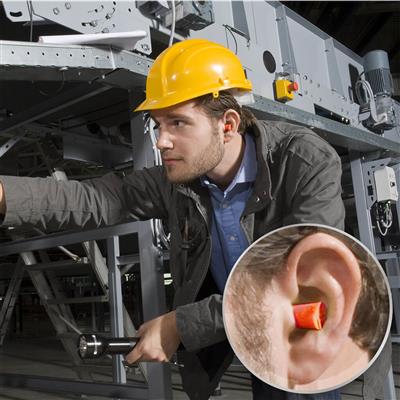 DuraDrive Orange Disposable Uncorded Foam Earplug with 32 dB NRR (200-Pair)
